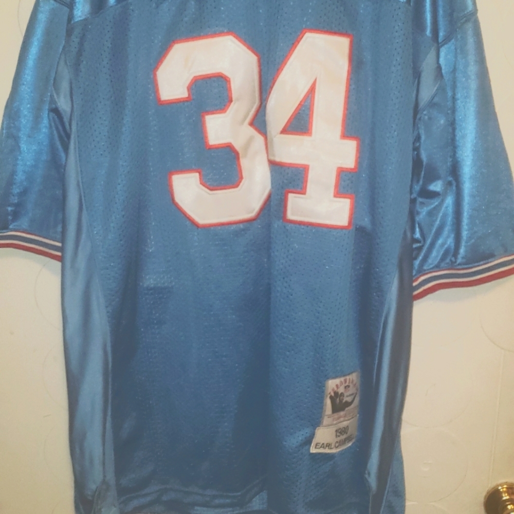 Earl Campbell throwback jersey size 56